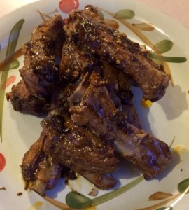 Back Bean Oven Roasted Ribs